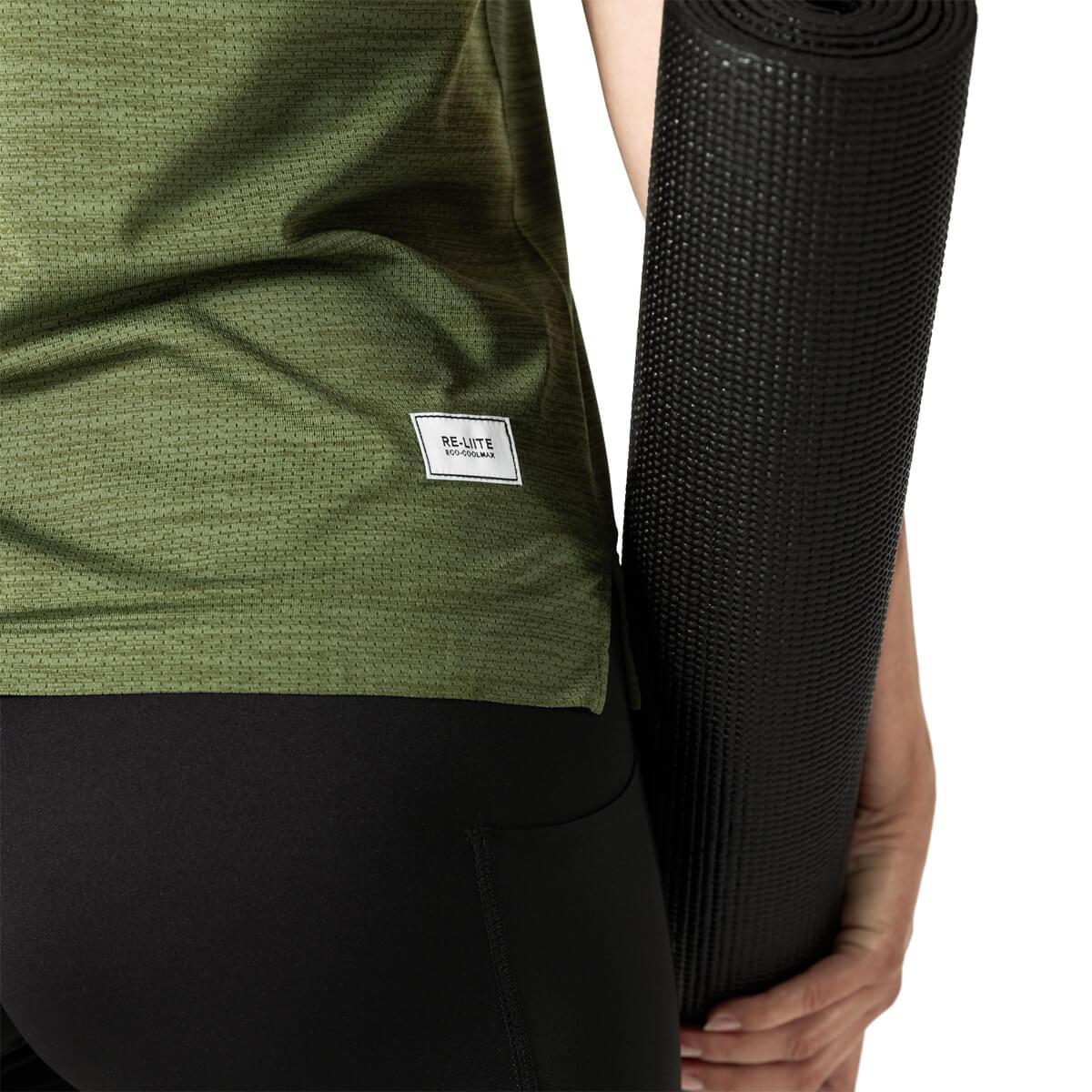 liiteGuard Re-Liite Trænings T-shirt Dame Army green