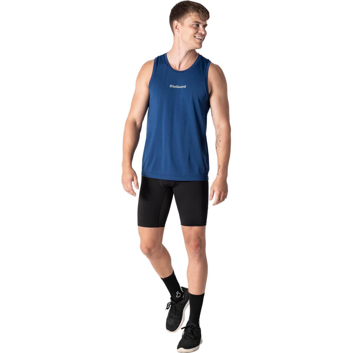 liiteGuard Re-Liite Treningstopp Herre Blue melange