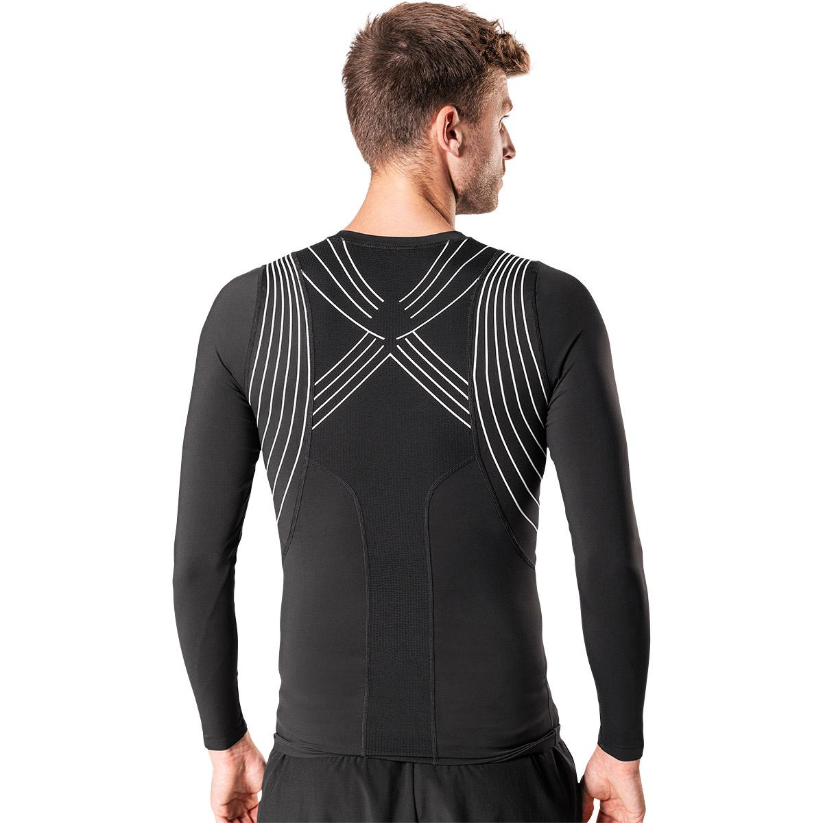 liiteGuard Spine-Tech Langærmet Baselayer Trænings T-shirt Herre Black