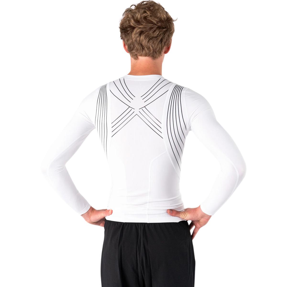 liiteGuard Spine-Tech Langærmet Baselayer Trænings T-shirt Herre White
