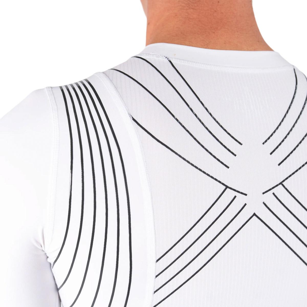 liiteGuard Spine-Tech Langærmet Baselayer Trænings T-shirt Herre White