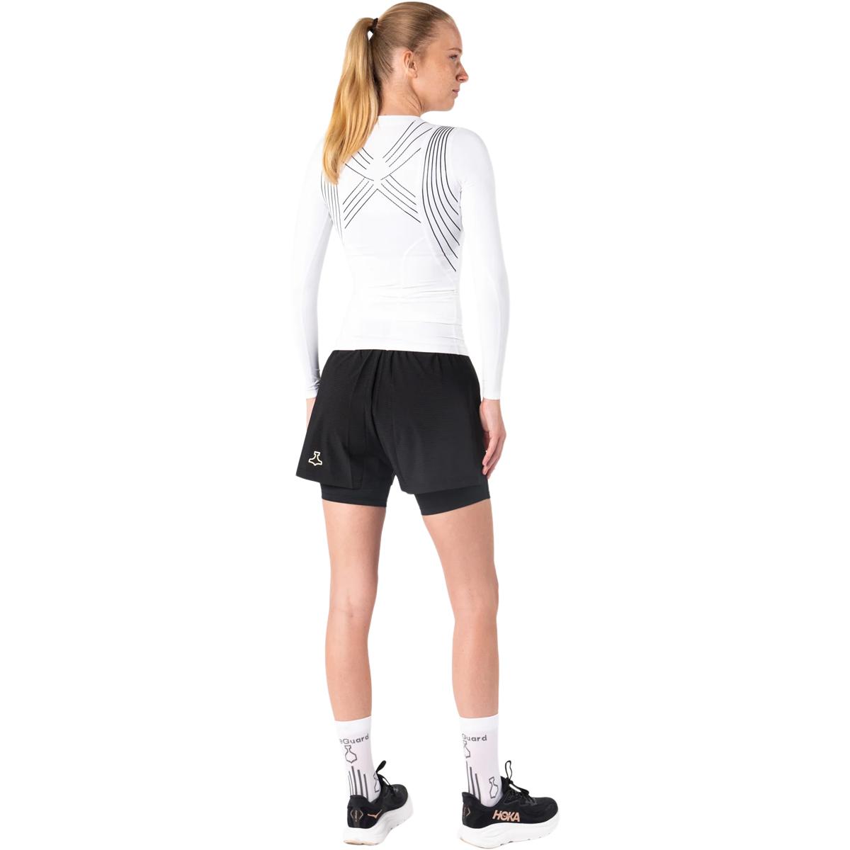 liiteGuard Spine-Tech Langærmet Baselayer Trænings T-shirt Dame White