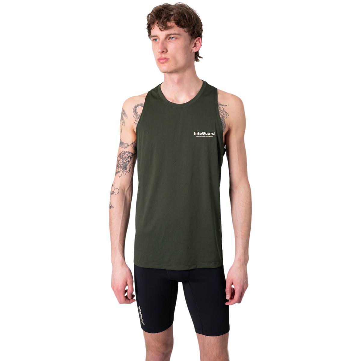 liiteGuard Ground Tech Løpetopp Herre Army green