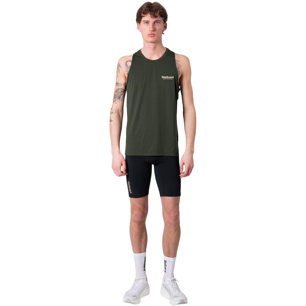 liiteGuard Ground Tech Løpetopp Herre Army green