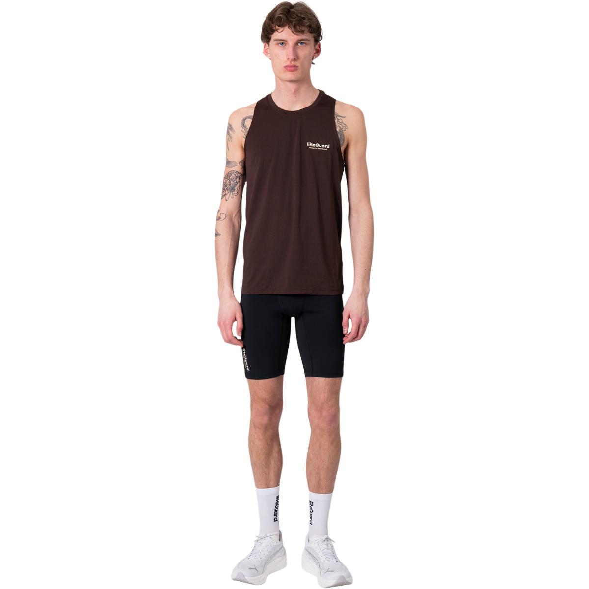 liiteGuard Ground Tech Løpetopp Herre Coffee bean