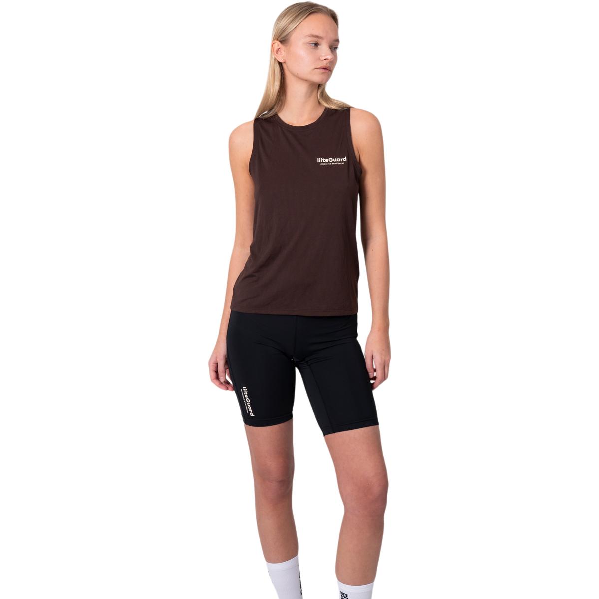 liiteGuard Ground Tech Løbetop Dame Coffee bean