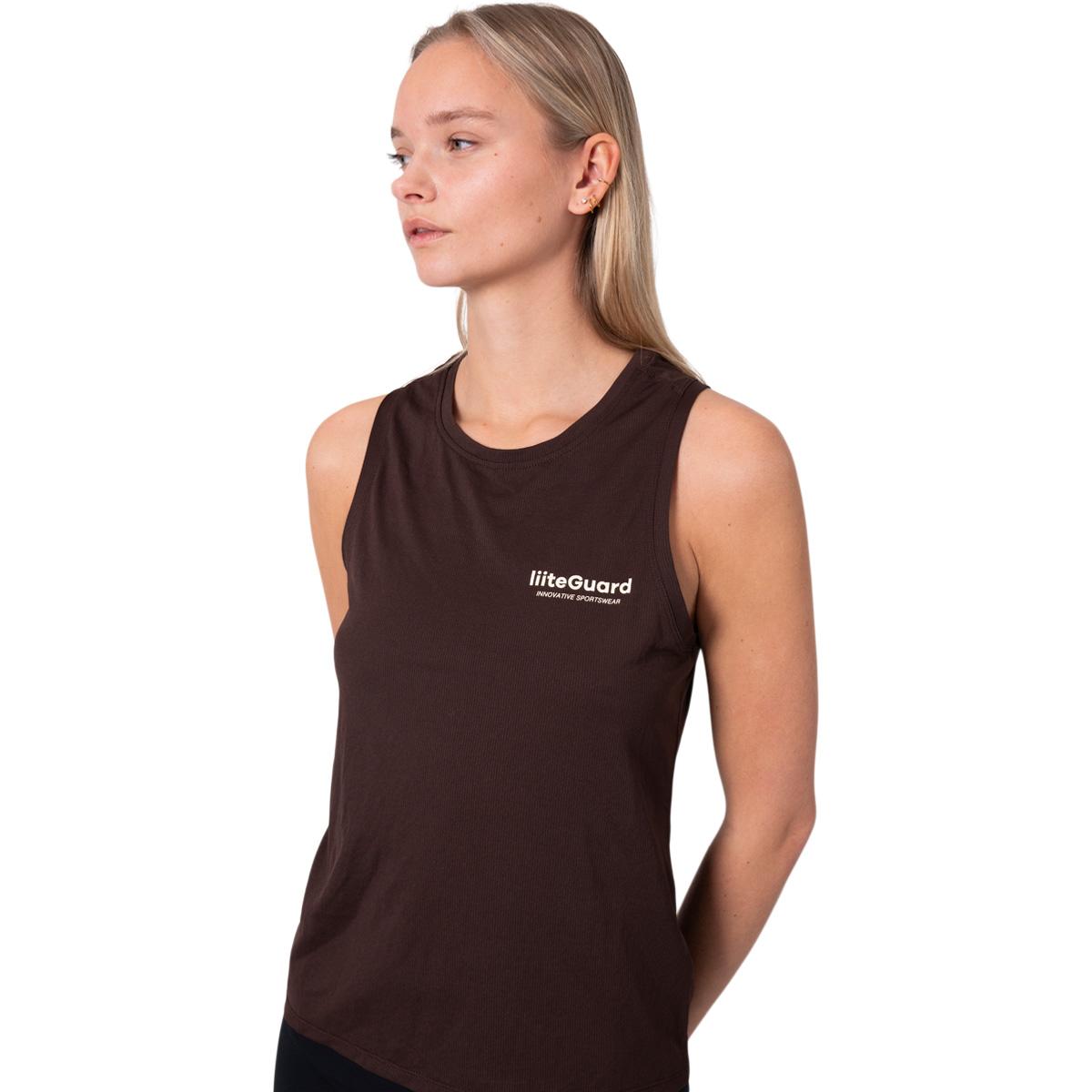 liiteGuard Ground Tech Løbetop Dame Coffee bean