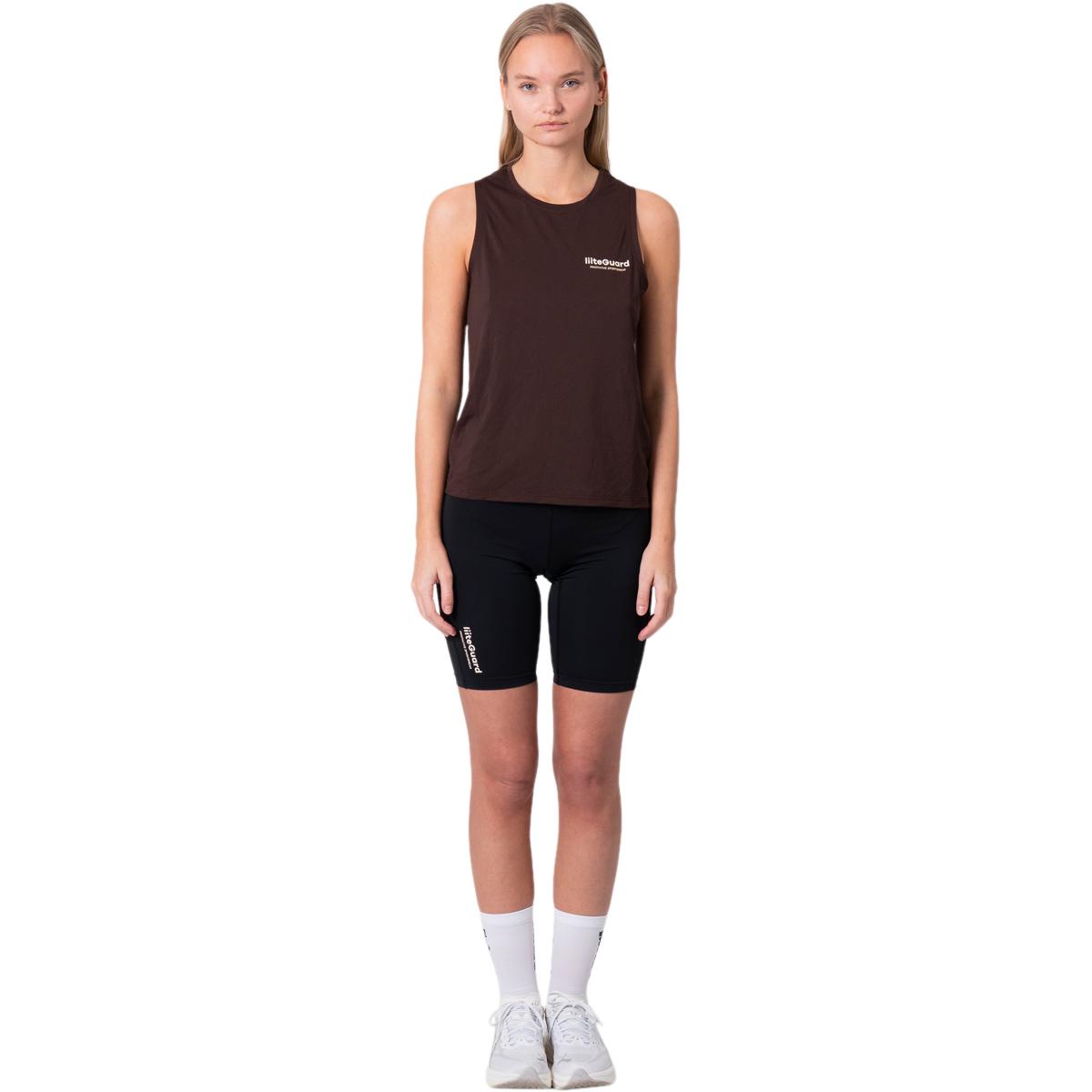 liiteGuard Ground Tech Løbetop Dame Coffee bean