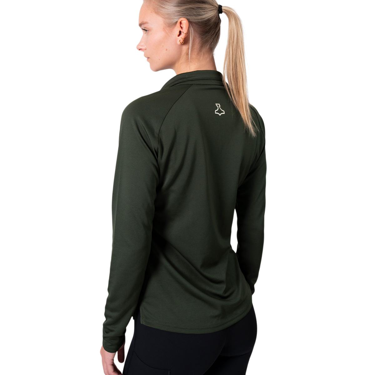 liiteGuard Ground Tech Half Zip Træningstrøje Dame Army green