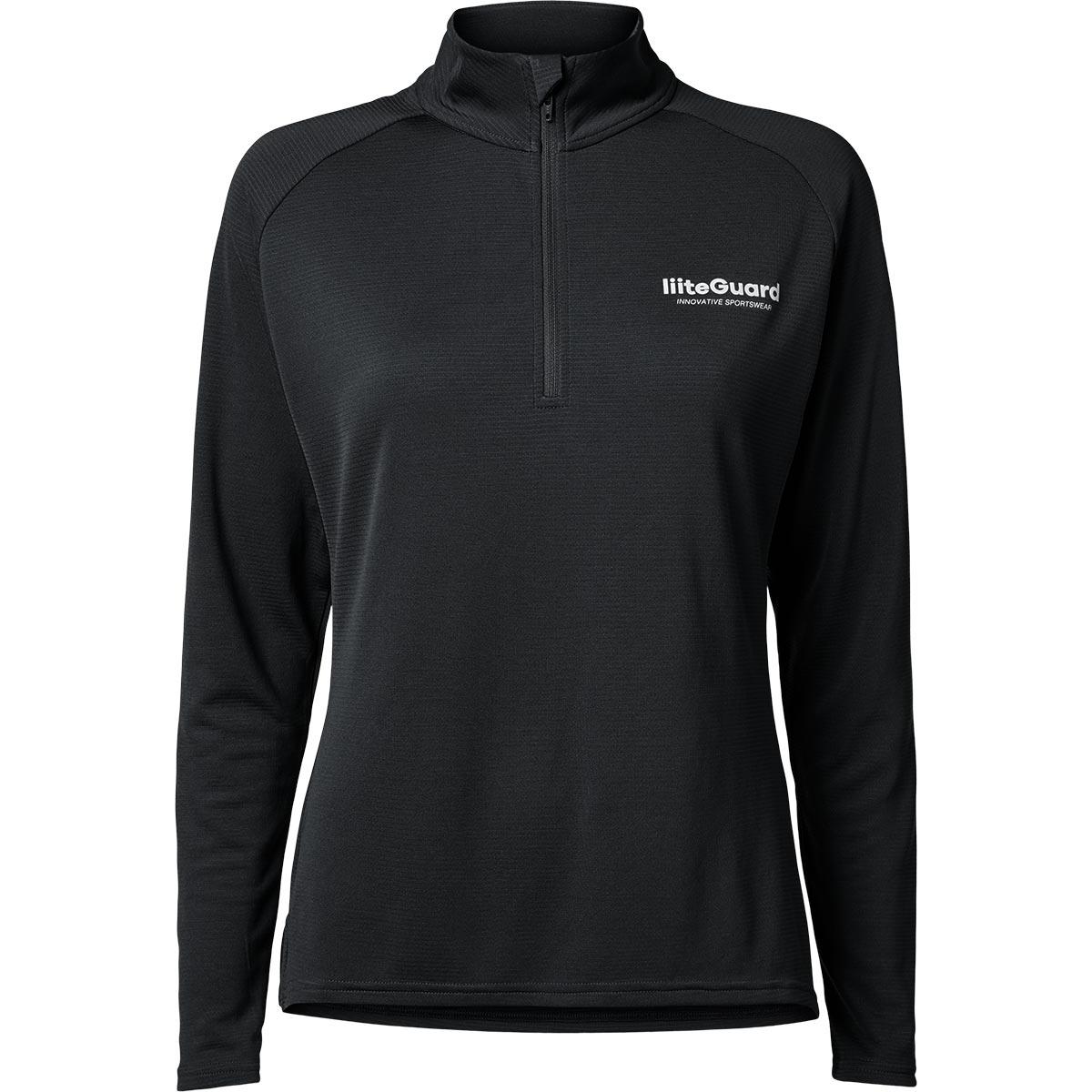 liiteGuard Ground Tech Half Zip Treningstrøye Dame Black