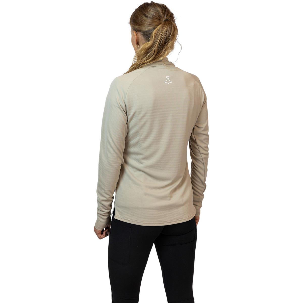 liiteGuard Ground Tech Half Zip Treningstrøye Dame Beige