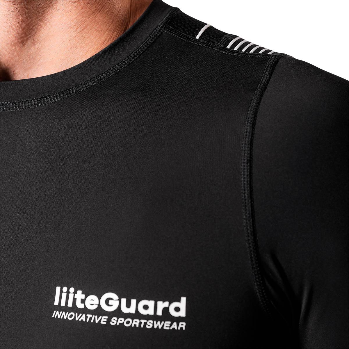 liiteGuard Spine-Tech Baselayer Trænings T-shirt Herre Black