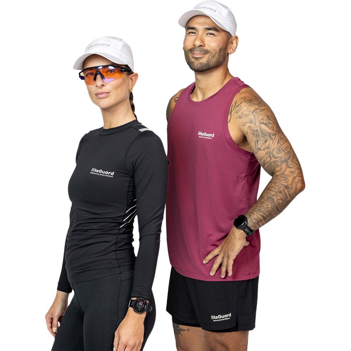 liiteGuard RUNNING Løbe Cap White