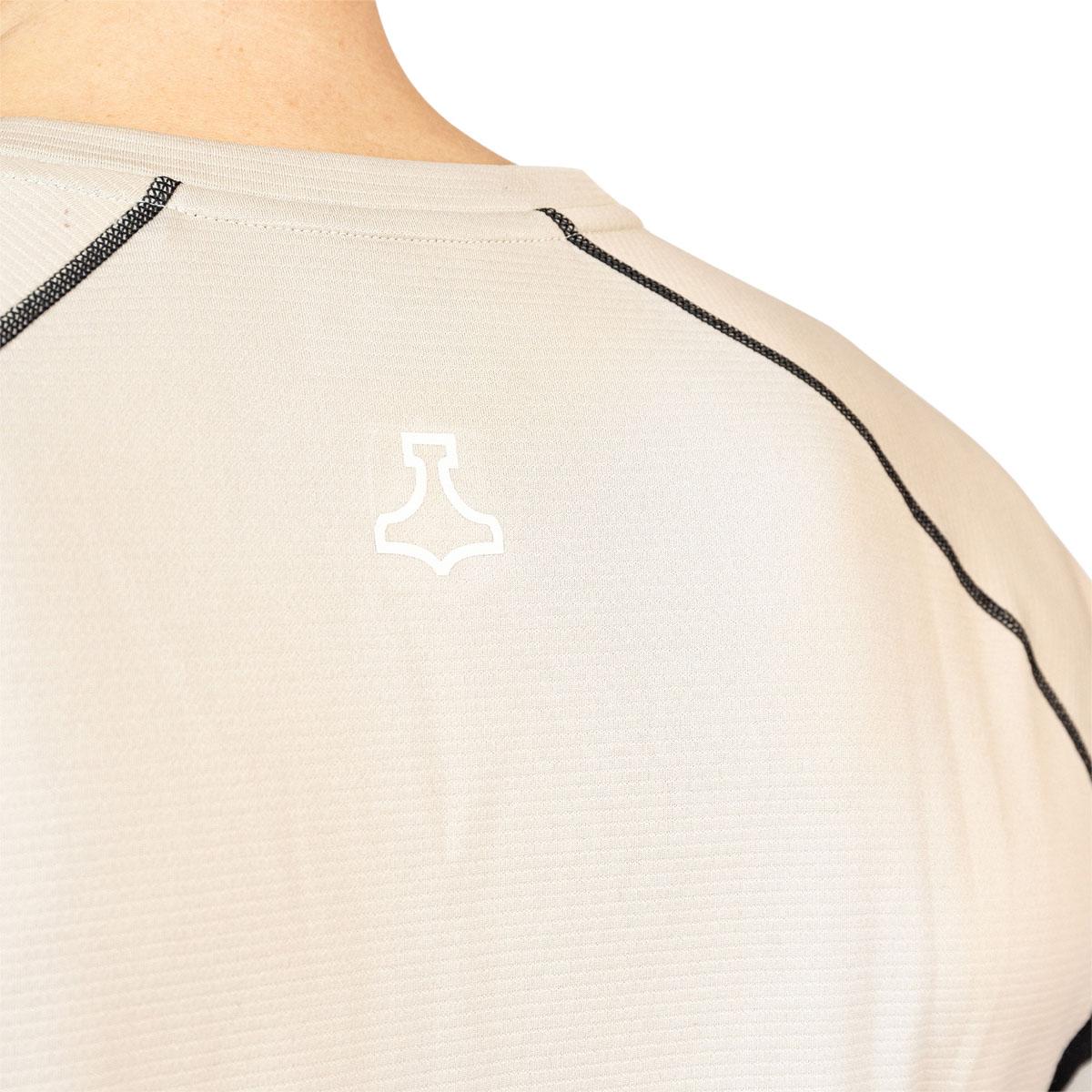 liiteGuard Hybrid Merino Baselayer Løbetrøje Herre Black/sand
