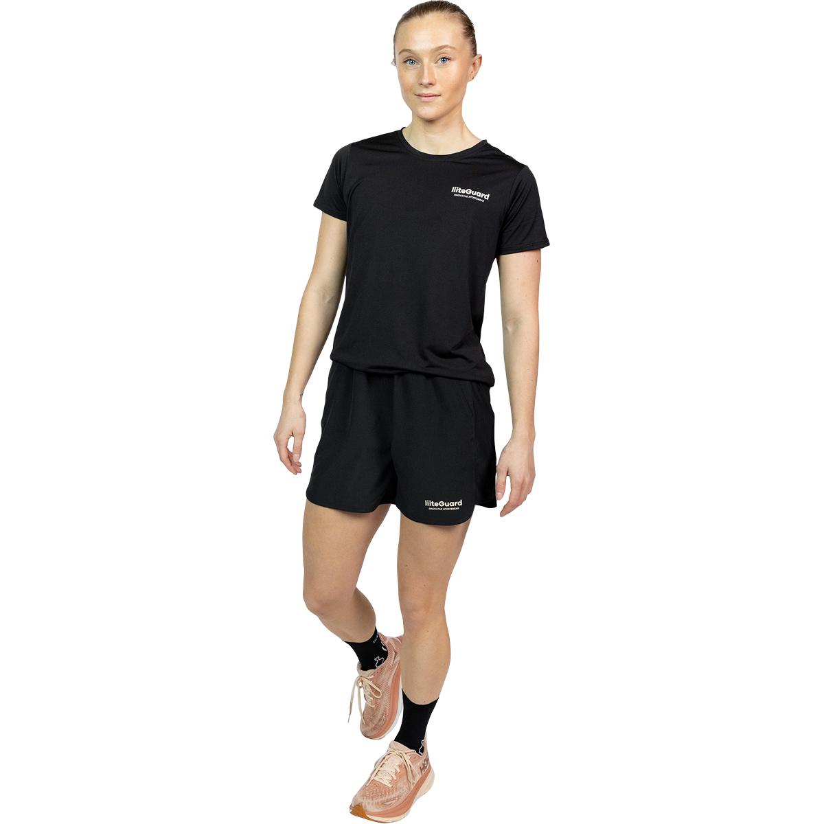 liiteGuard Re-Liite High Waist Løbeshorts Dame Black