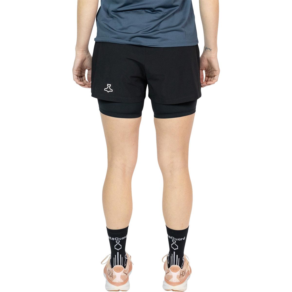 liiteGuard Glu-Tech 2in1 Løbeshorts Dame Black