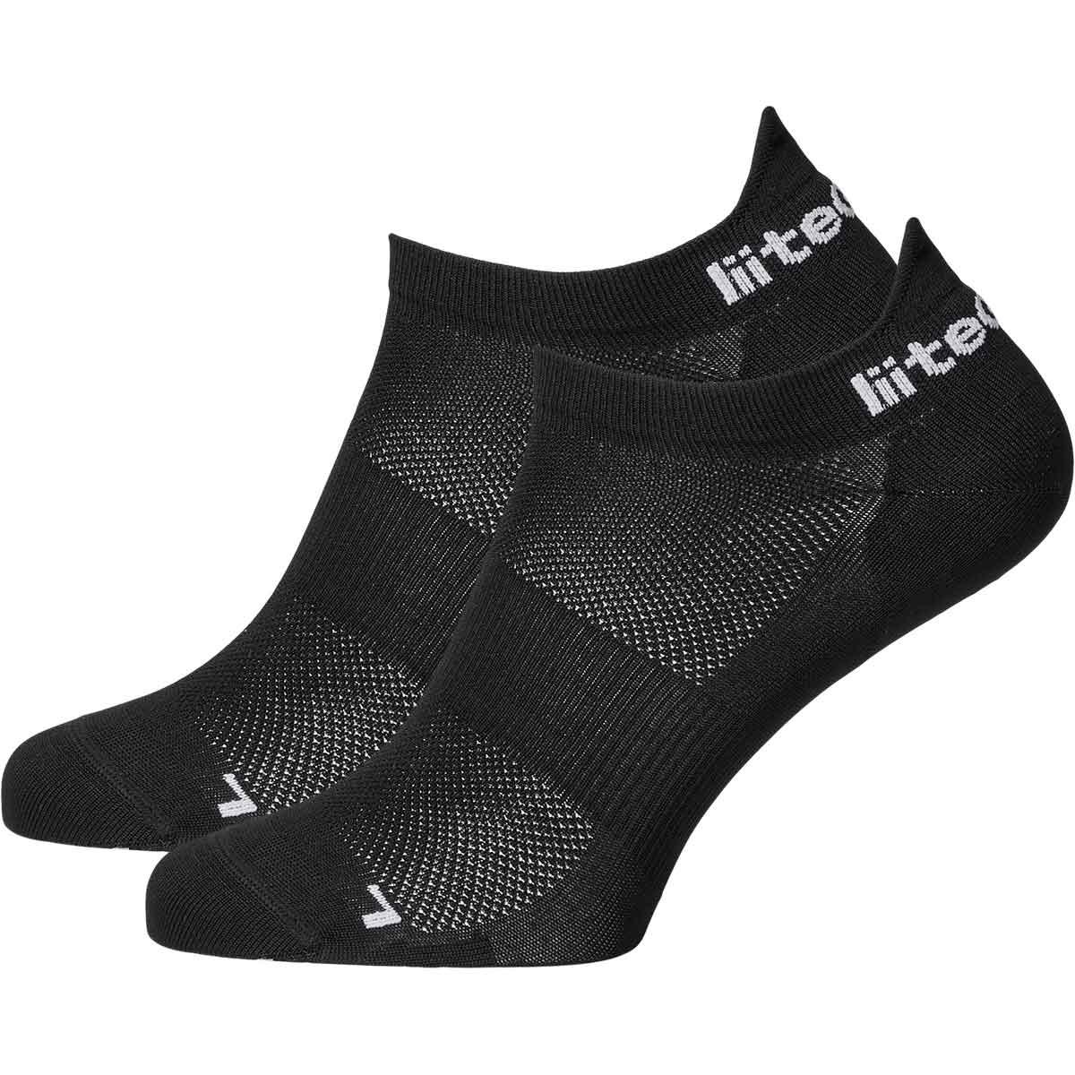 liiteGuard Hyperlight Low Cut 2-Pack Løpesokker Black