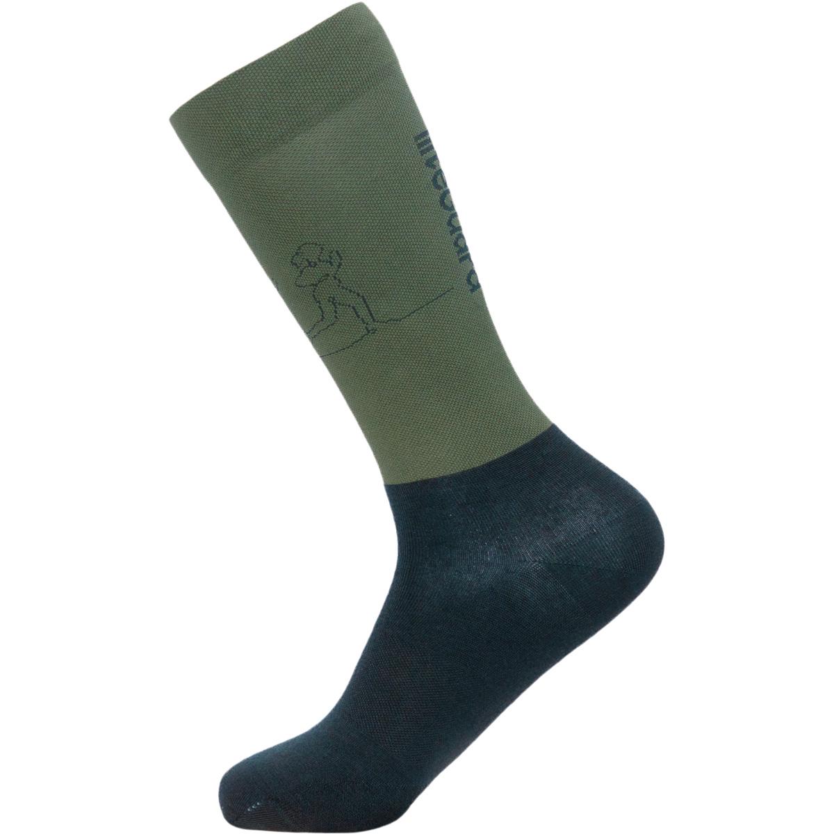 liiteGuard Everyday Merinould Løbestrømper Dark Green/Green