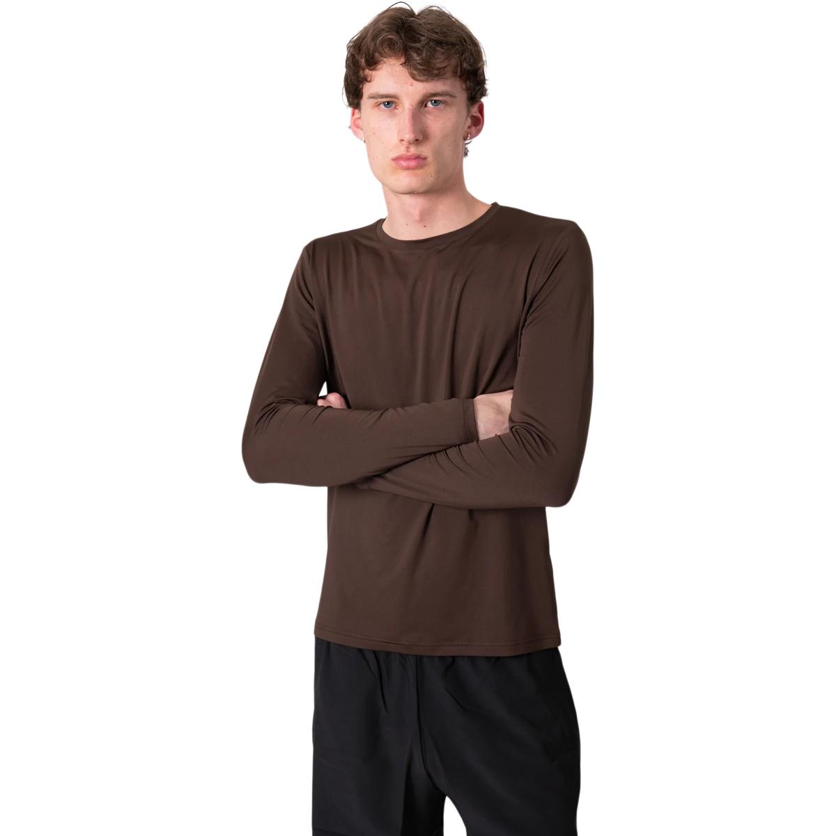 liiteGuard Ground-Tech Light Langærmet Løbe T-shirt Herre Coffee Bean