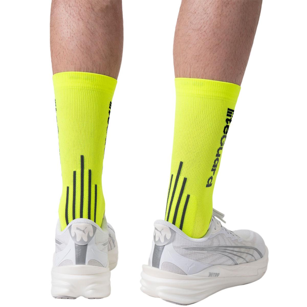 liiteGuard Pro Tech LG Vision Løbestrømper Neon Yellow