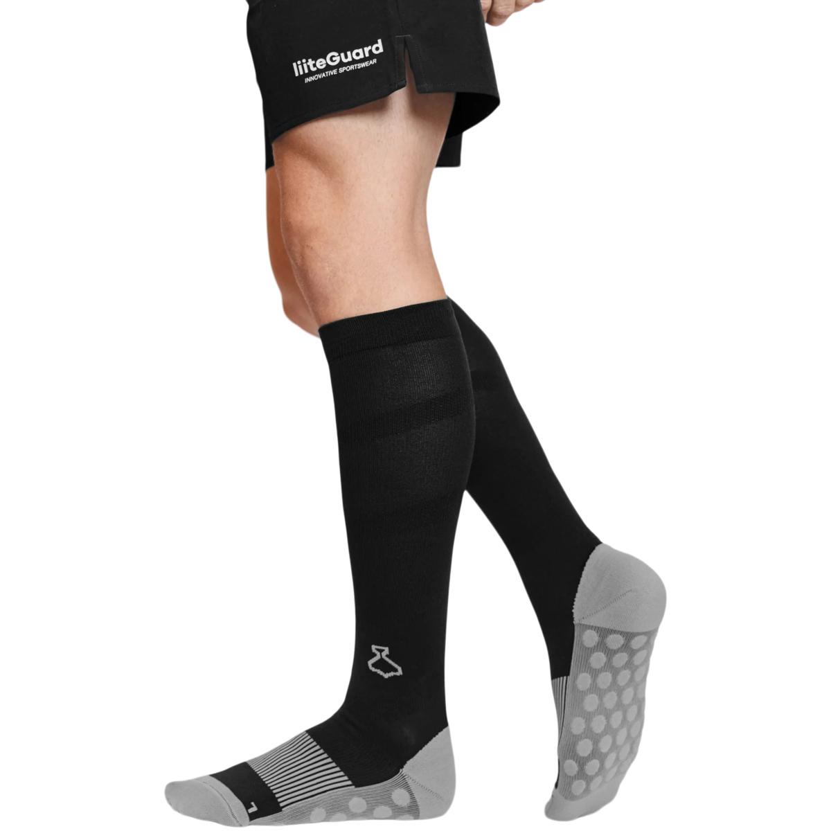 liiteGuard Recovery Kompresjons Løpesokker Black