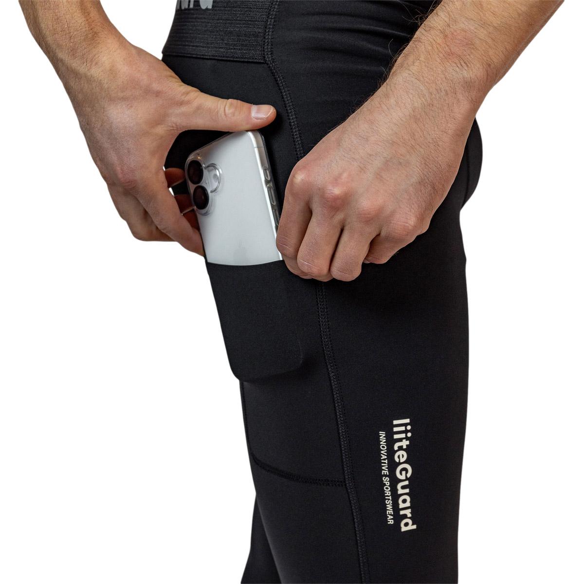 liiteGuard Glu-Tech Hot Løbetights Herre Black