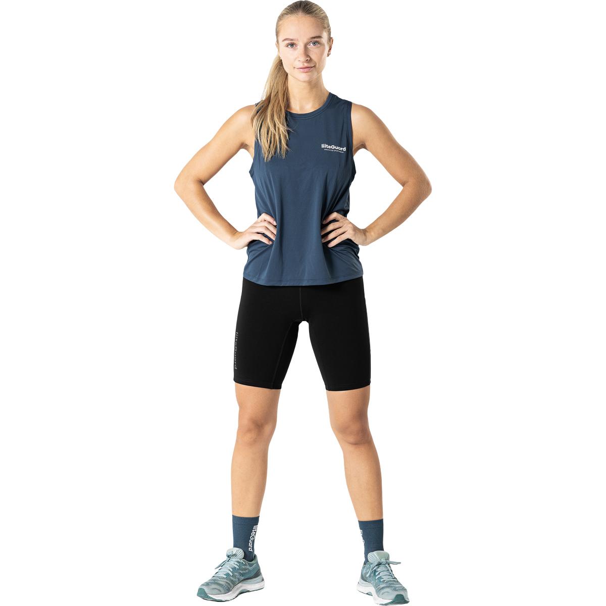 liiteGuard Ground Tech Løpetopp Dame Dark Navy Blue