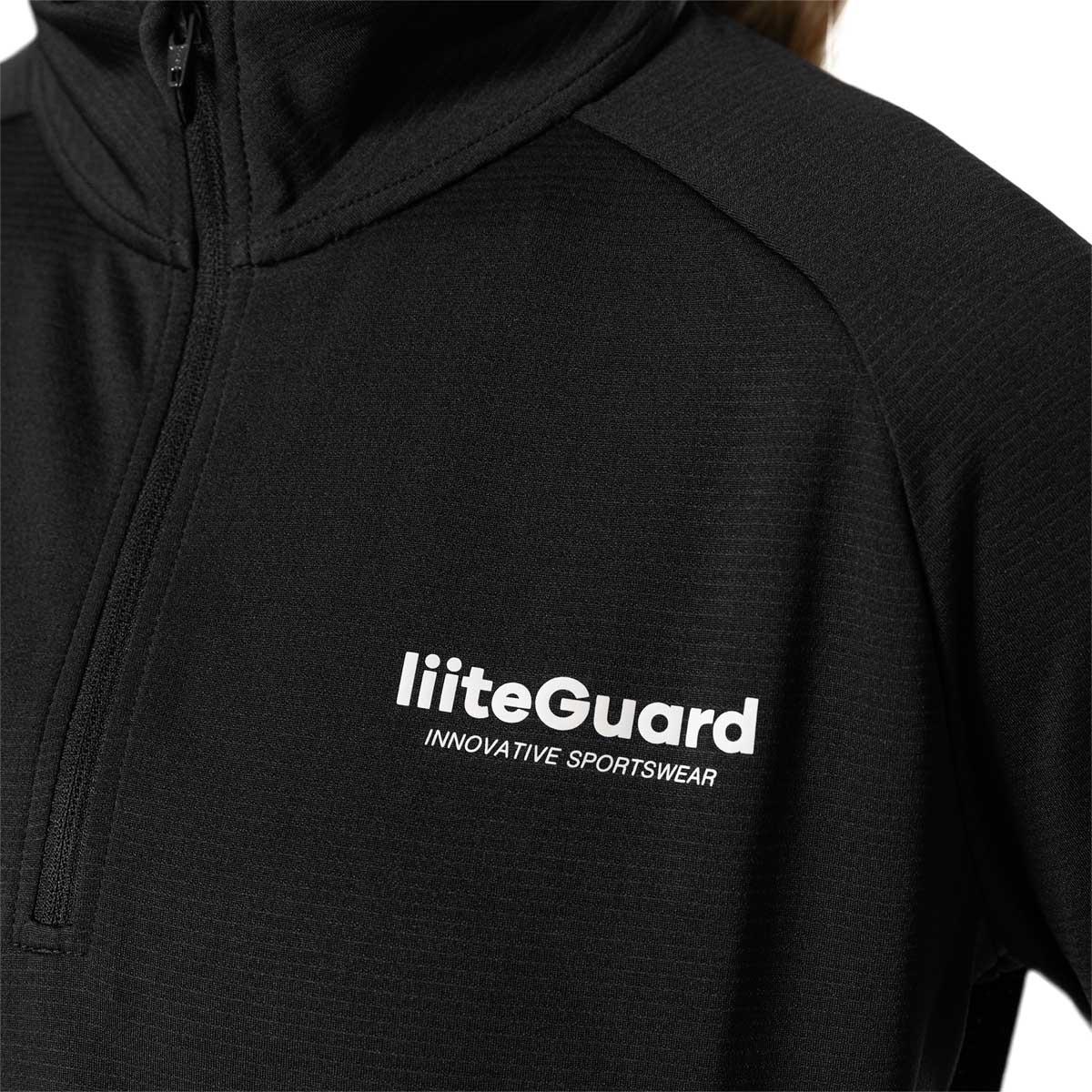 liiteGuard Ground Tech Half Zip Treningstrøye Dame Black
