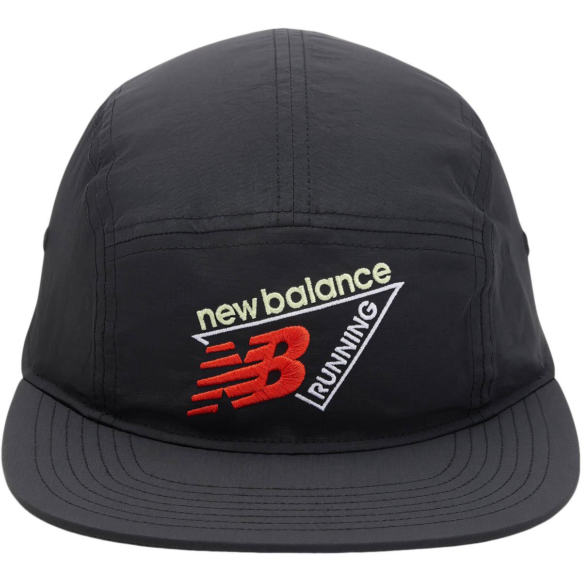 New Balance Graphic Panel Strapback Cap Black