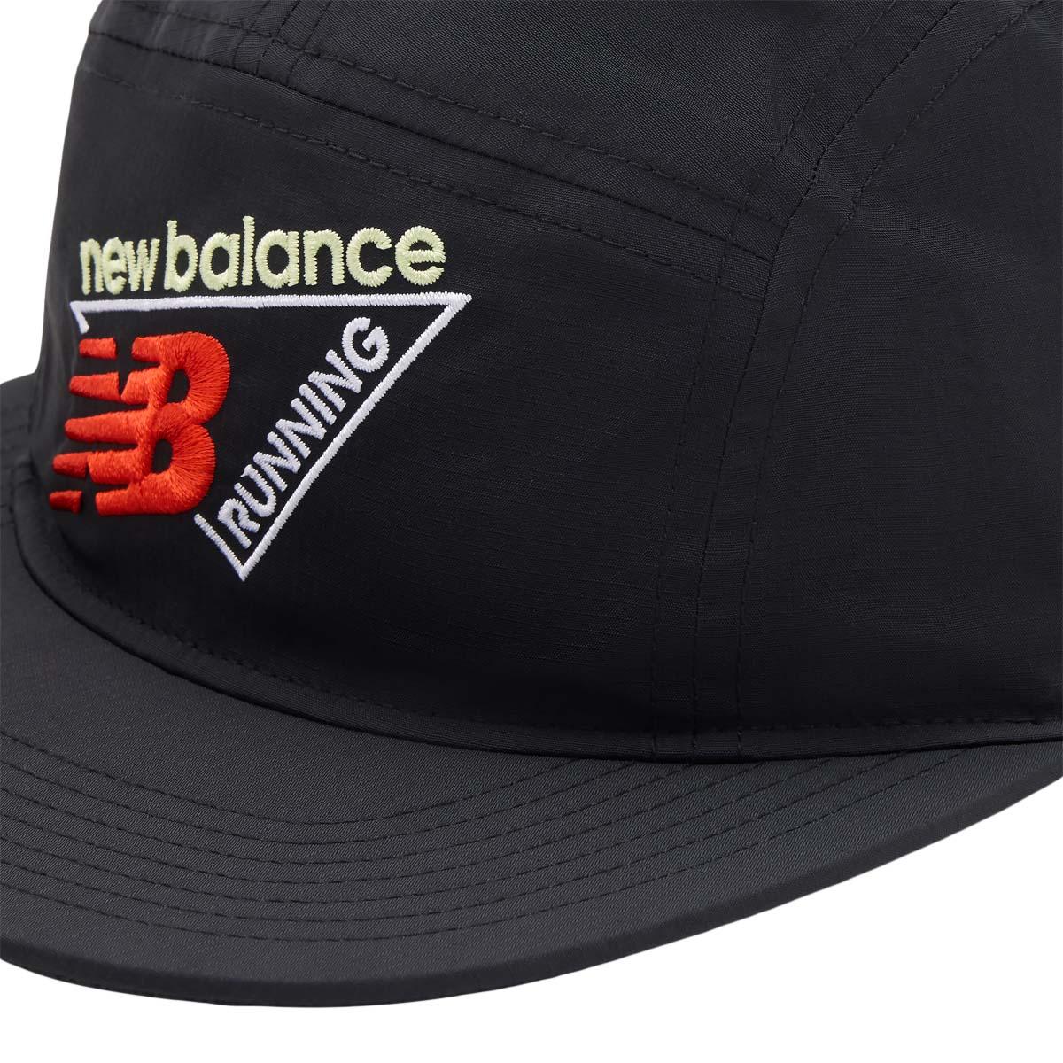 New Balance Graphic Panel Strapback Cap Black
