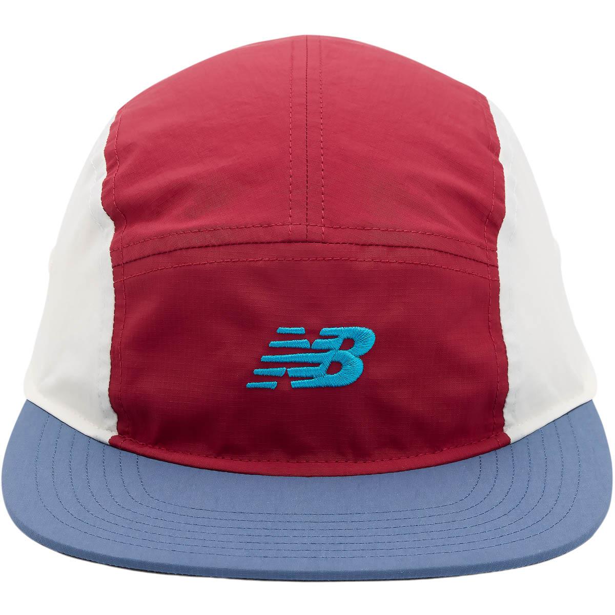 New Balance 47 Multi-Colored 5 Panel Strapback Cap PODIUM RED