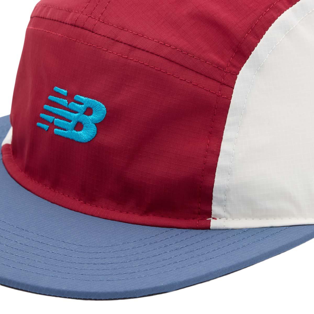 New Balance 47 Multi-Colored 5 Panel Strapback Cap PODIUM RED