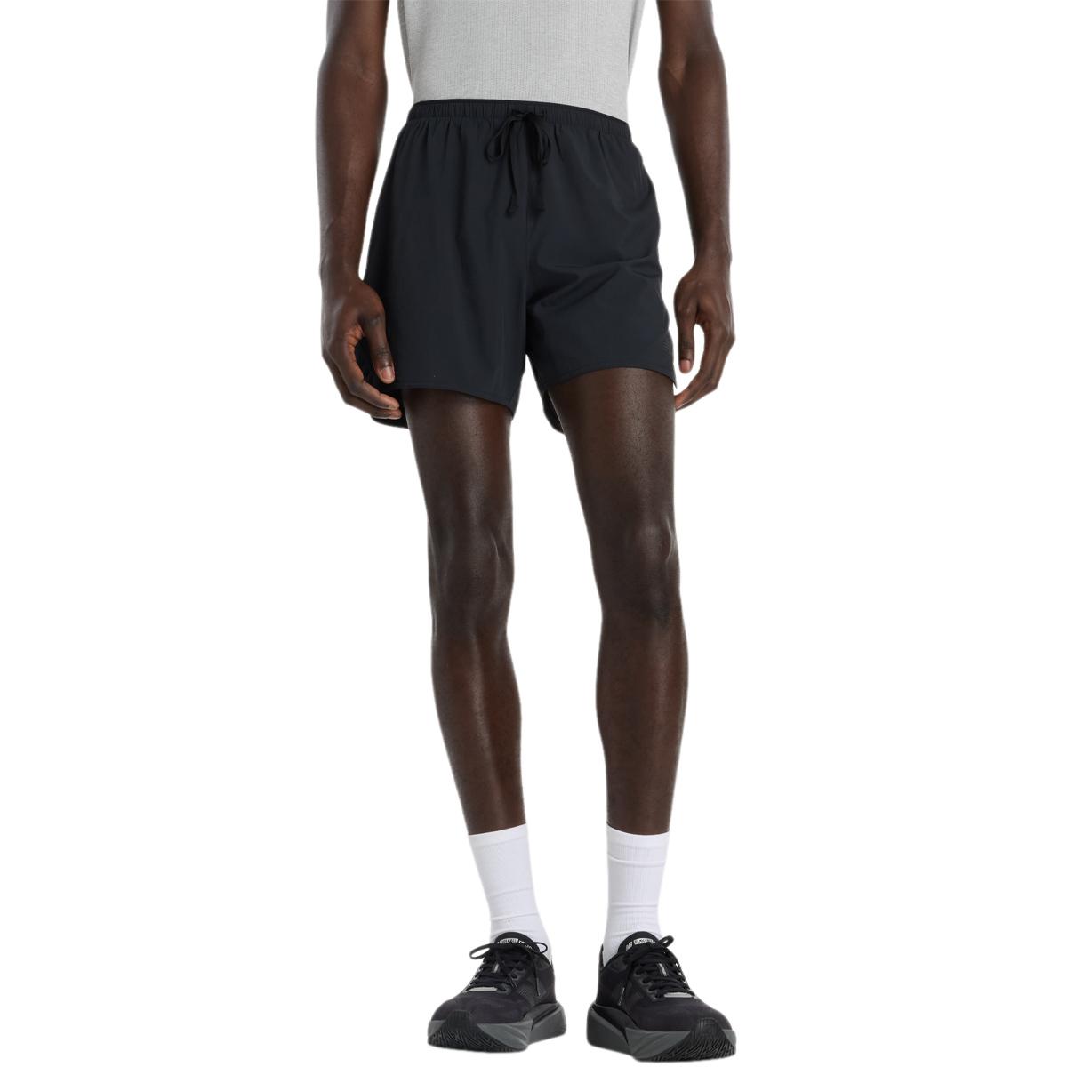 New Balance Athletics Run 5" Løbeshorts Herre Black