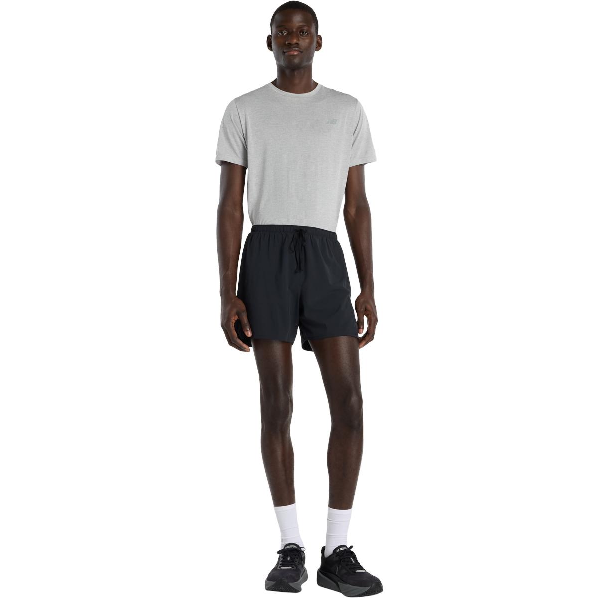 New Balance Athletics Run 5" Løbeshorts Herre Black