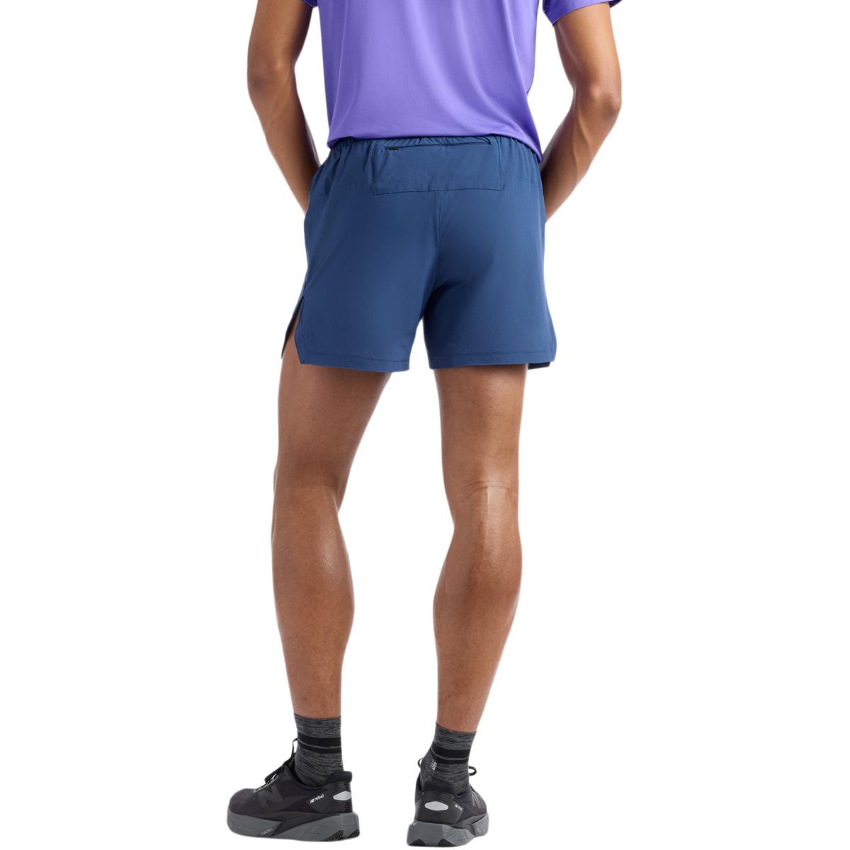 New Balance Athletics Run 5" Løpeshorts Herre Navy