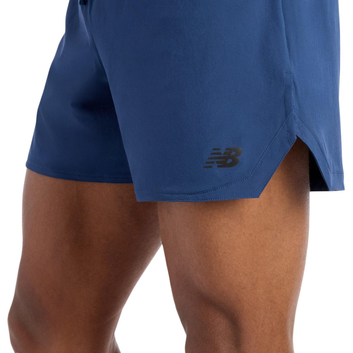 New Balance Athletics Run 5" Løpeshorts Herre Navy