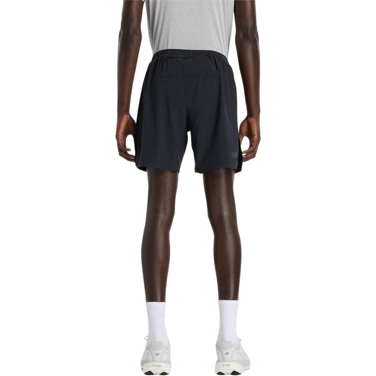 New Balance Athletics Run 7" Løpeshorts Herre Black