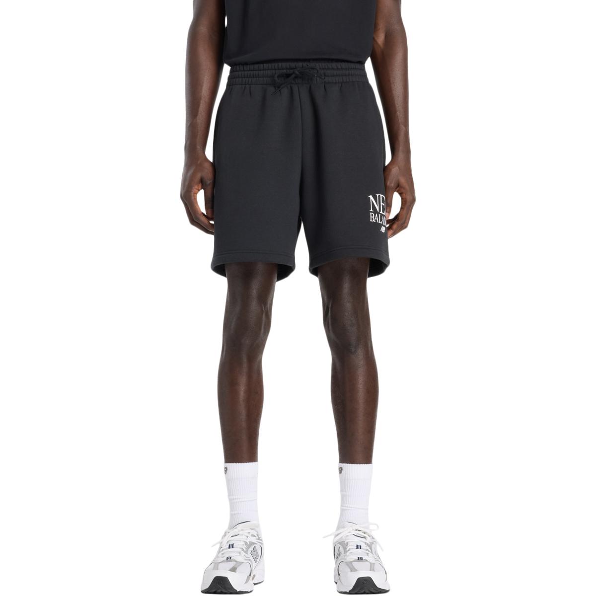New Balance Reimagined 7" Sweatshorts Herre Black