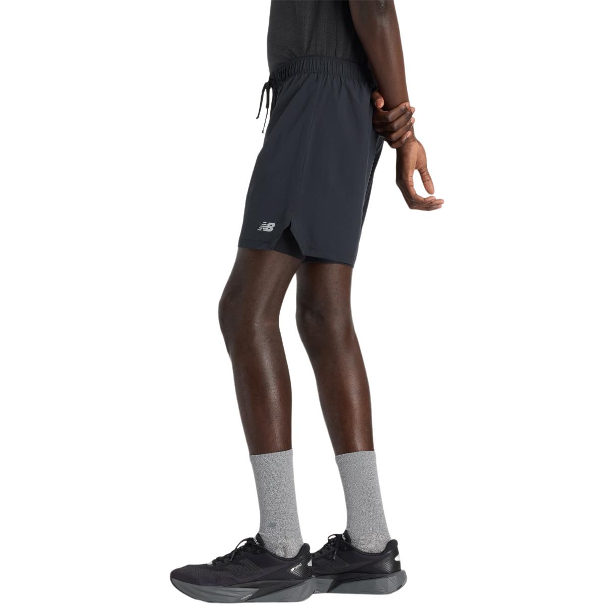 New Balance RC Lined 7" Løpeshorts Herre Black