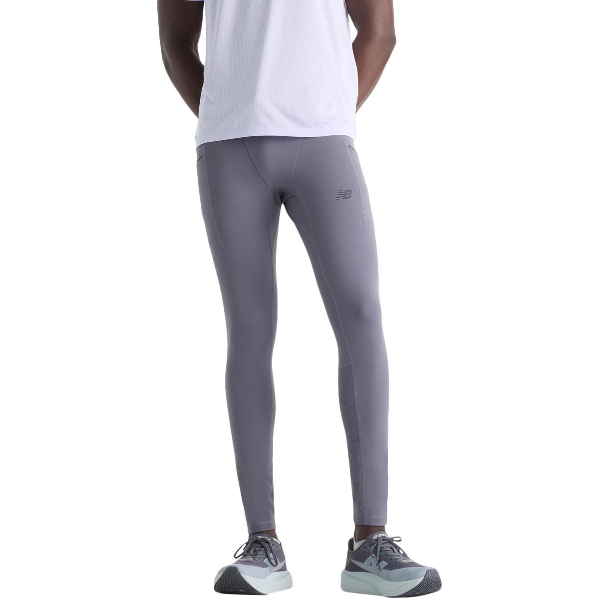New Balance Reflective RC Heat Løpetights Herre NEPTUNE GREY