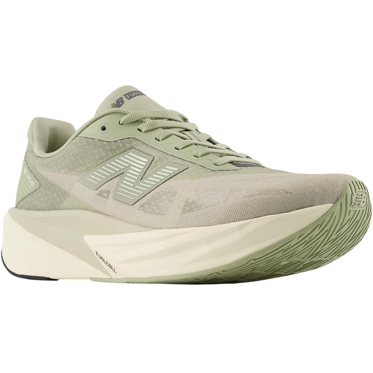New Balance FuelCell Rebel v5 Løbesko Herre Green/Beige