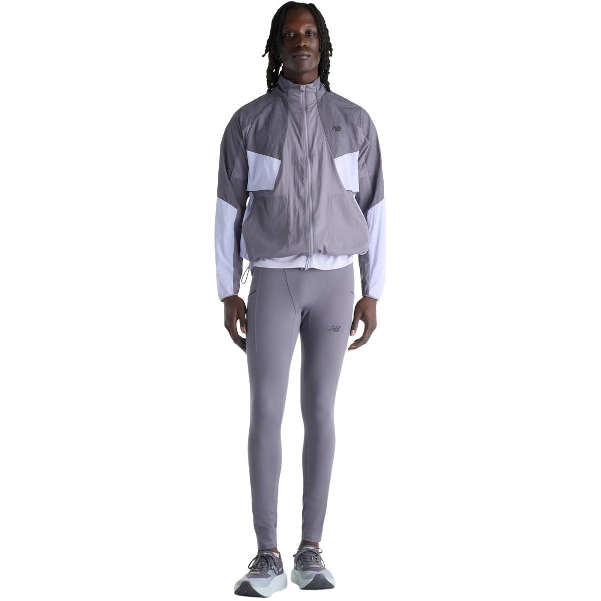 New Balance Reflective RC Løpejakke Herre OFF-LINE GREY