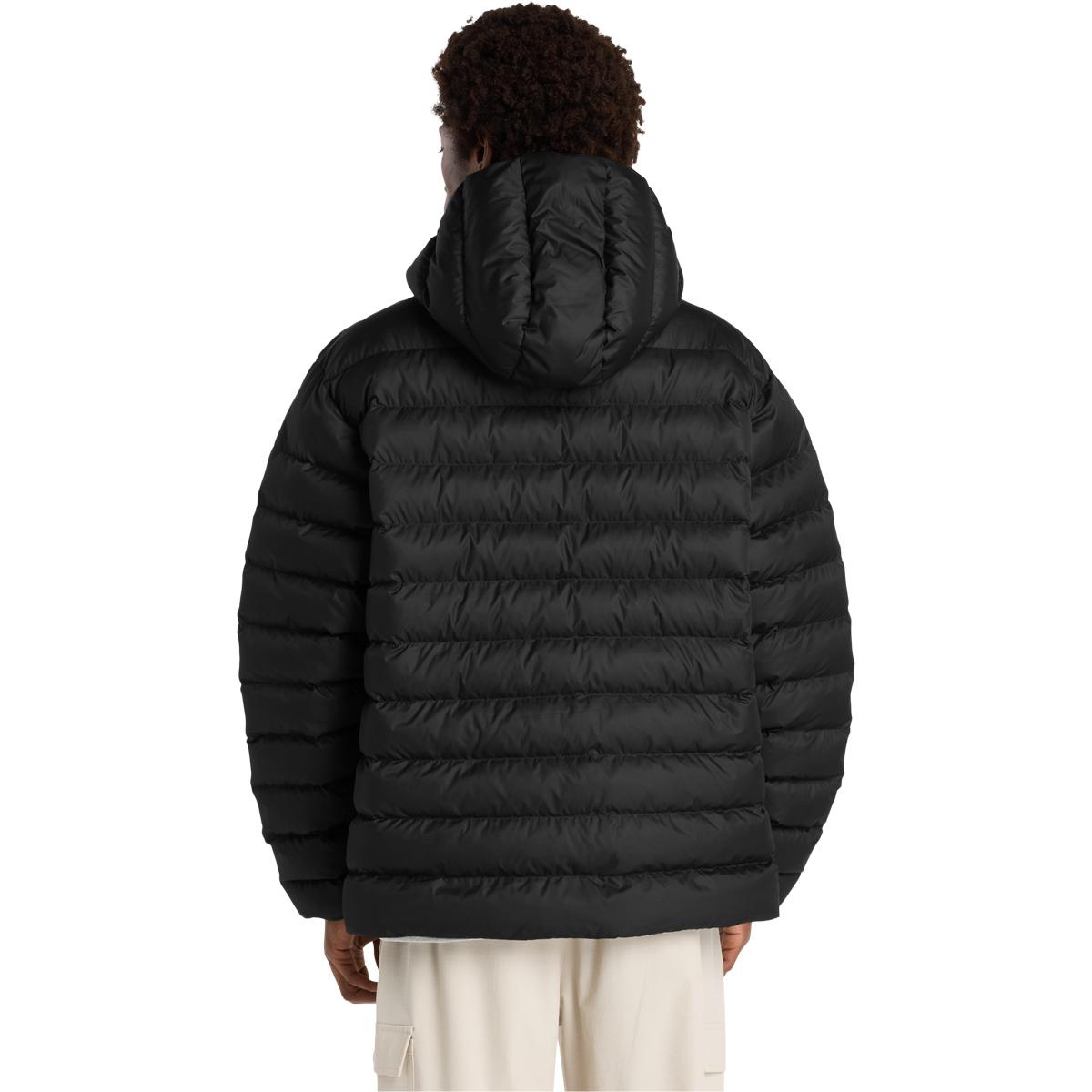 New Balance Essentials Hooded Puffer Dynejakke Herre Black