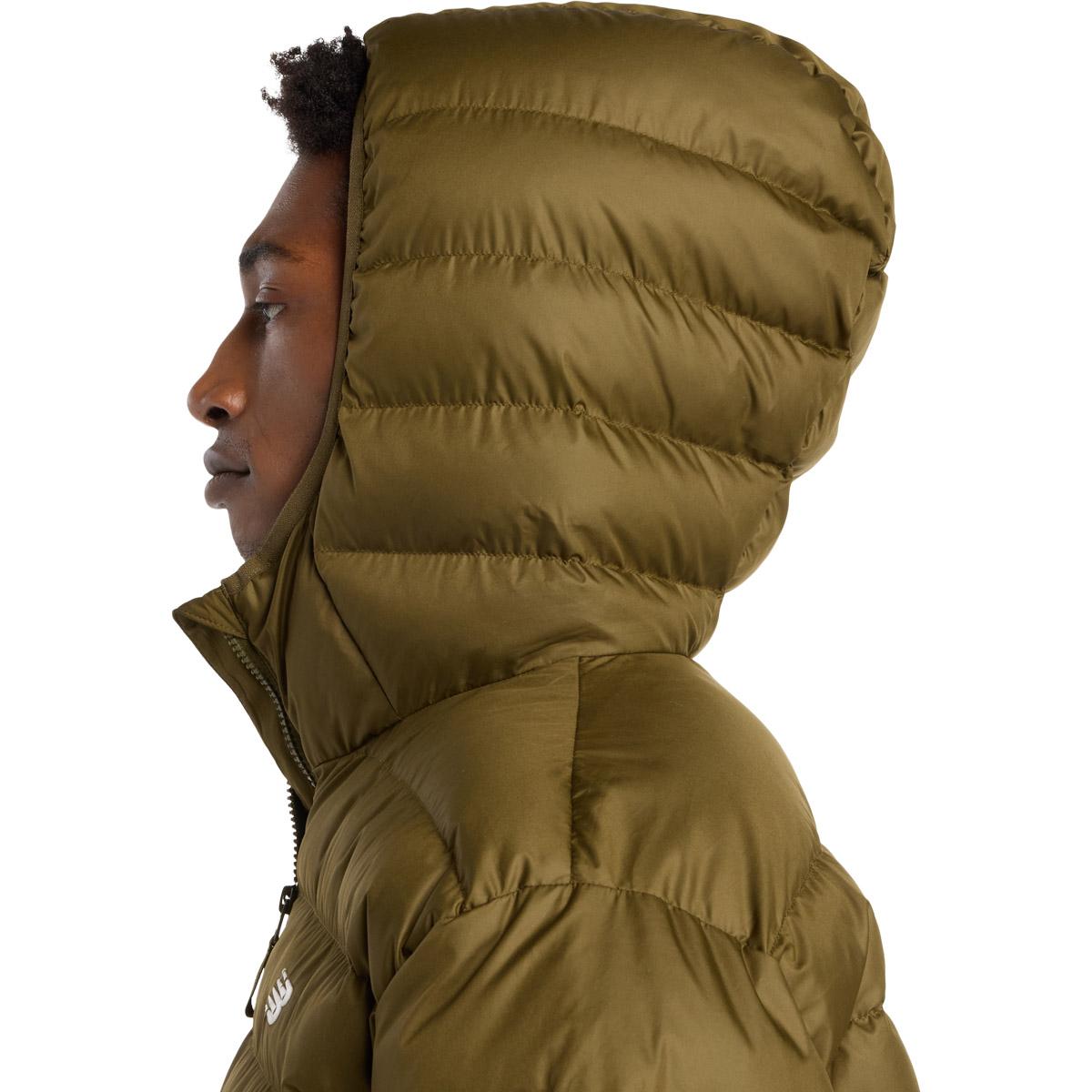 New Balance Essentials Hooded Puffer Dunjakke Herre Wdl