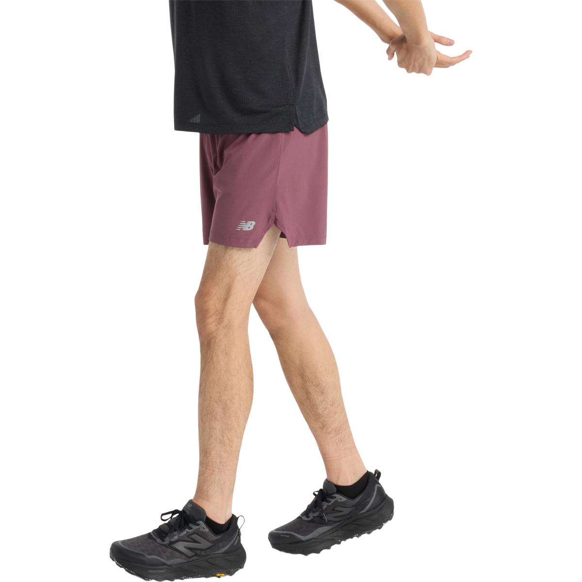 New Balance RC Seamless 2in1 5" Løbeshorts Herre FADED PLUM