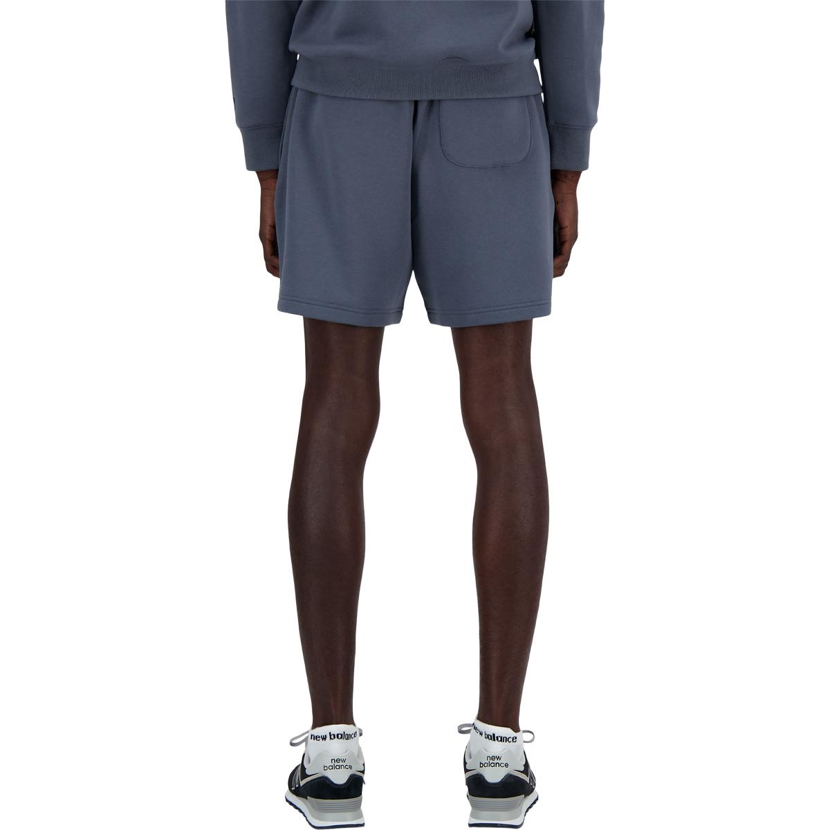 New Balance Graphic 7" Sweat Shorts Herre GRAPHITE