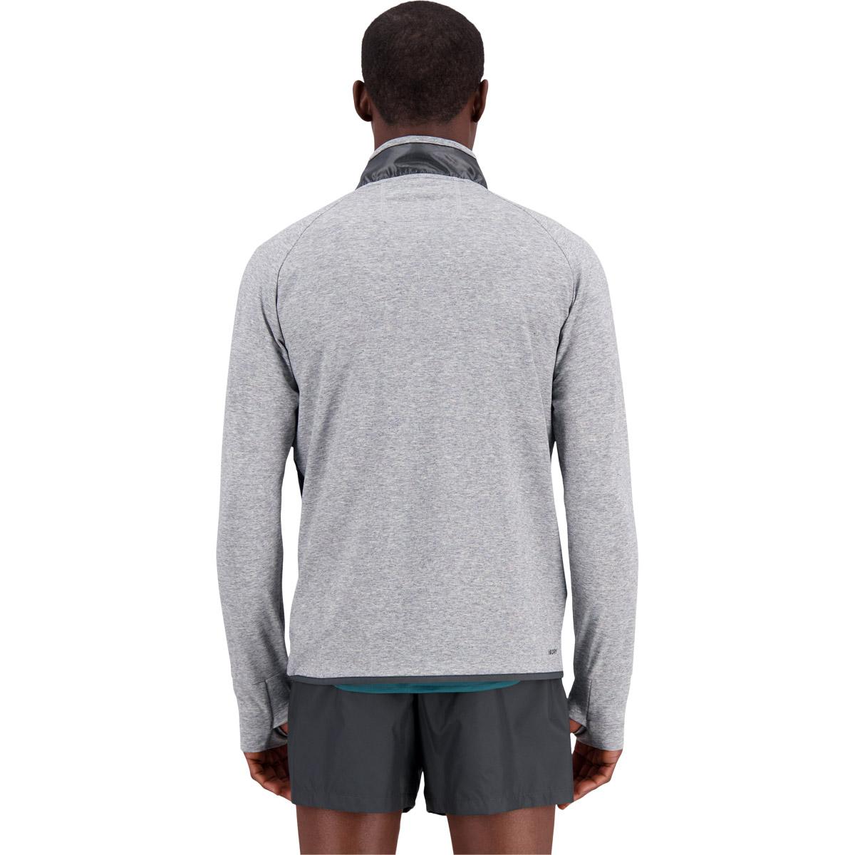 New Balance Impact Run AT Spinnex Half Zip Løbetrøje Herre SPINNEX GREY