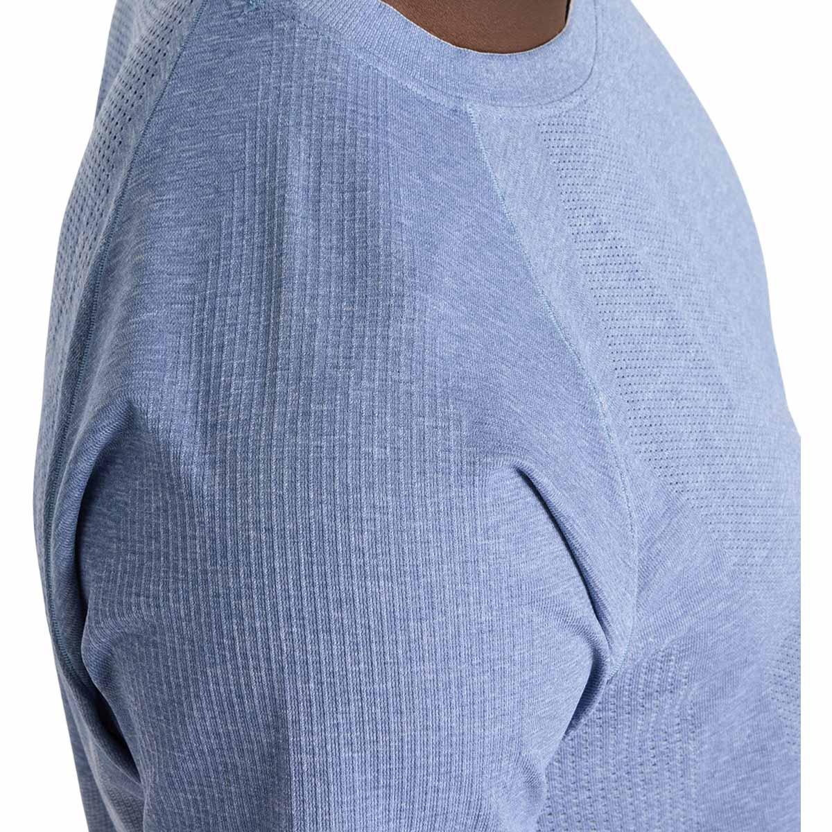 New Balance Athletics Seamless Løbe T-shirt Herre HERITAGE BLUE