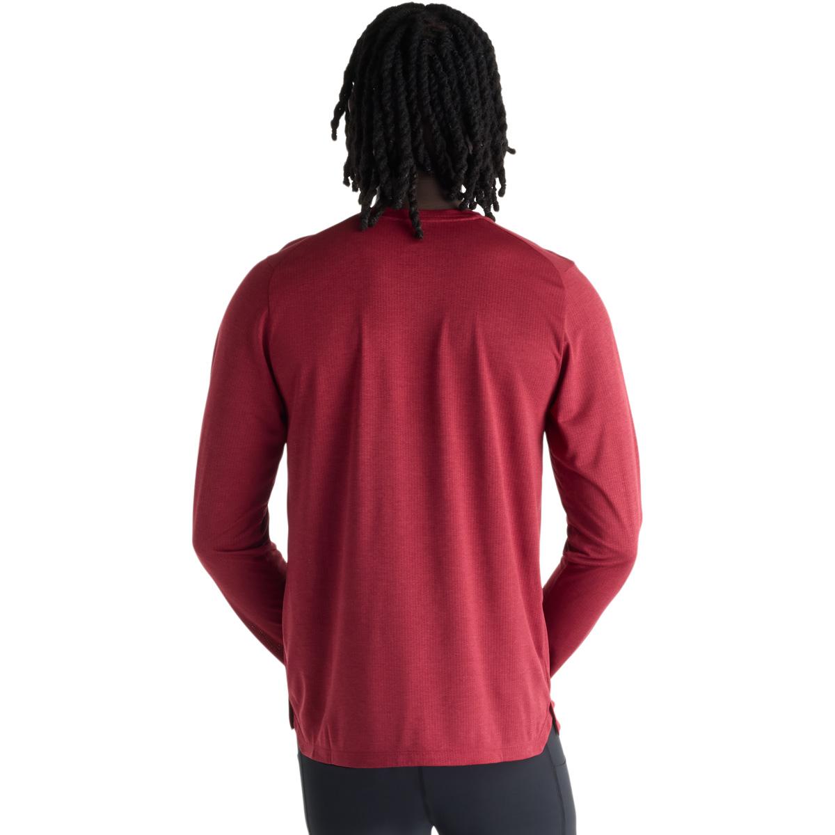 New Balance Athletics Run Langærmet Løbe T-shirt Herre PODIUM RED