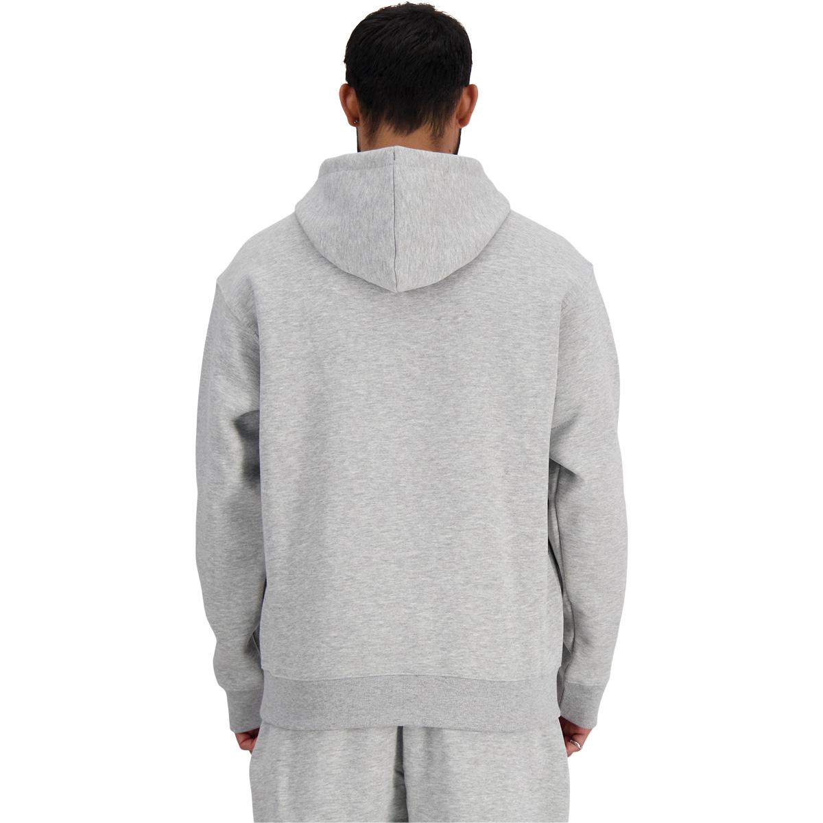 New Balance Small Logo Brushed Crew Hettegenser Herre ATHLETIC GRE